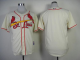 St. Louis Cardinals Blank Cream Cool Base Stitched MLB Jersey