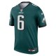 Men's Philadelphia Eagles DeVonta Smith Nike Midnight Green Legend Jersey