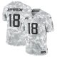 Men's Minnesota Vikings #18 Justin Jefferson Nike Arctic Camo 2024 Salute to Service Limited Jersey