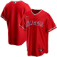 Men's Nike Los Angeles Angels Blank Red Alternate 2020 MLB Jersey