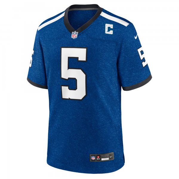 Men's Indianapolis Colts Anthony Richardson Nike Royal Indiana Nights Alternate Game Jersey