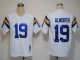 Men's Mitchell And Ness 1984 Los Angeles Chargers #19 Lance Alworth White Stitched NFL Jersey