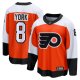 Men's Philadelphia Flyers Cam York Fanatics Orange Home Breakaway Jersey