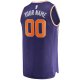 Youth Phoenix Suns Fanatics Purple Fast Break Custom Replica Jersey - Icon Edition