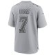 Men's Dallas Cowboys Trevon Diggs Nike Gray Atmosphere Fashion Game Jersey