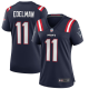 Women's New England Patriots #11 Julian Edelman Nike Navy Game Jersey