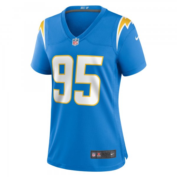 Women's Los Angeles Chargers Poona Ford Nike  Powder Blue Team Game Jersey