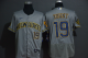 Men's Milwaukee Brewers #19 Robin Yount Grey Stitched MLB Flex Base Nike Jersey