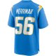 Men's Los Angeles Chargers Shawne Merriman Nike Powder Blue Game Retired Player Jersey