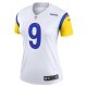 Women's Los Angeles Rams Matthew Stafford Nike White Legend Jersey