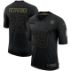 Men's Pittsburgh Steelers Minkah Fitzpatrick Nike Black 2020 Salute To Service Limited Jersey