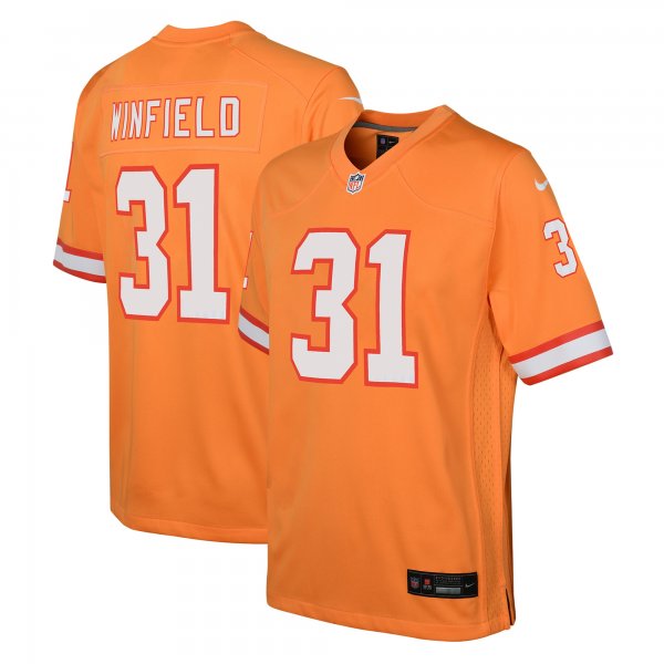 Youth Tampa Bay Buccaneers Antoine Winfield Jr. Nike Orange Game Jersey