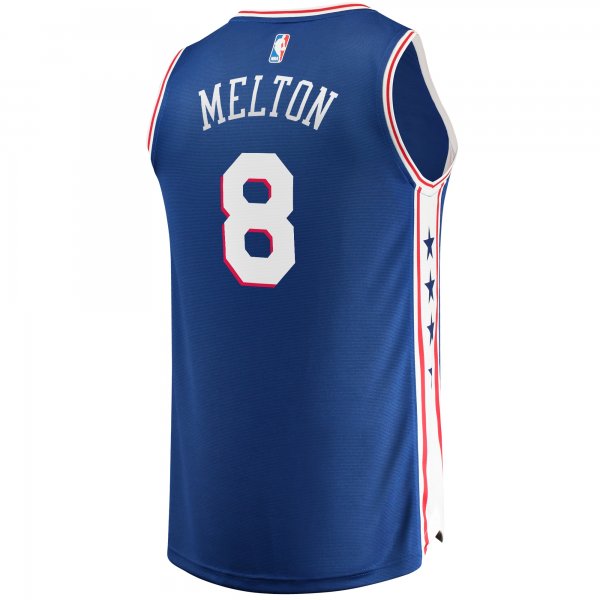 Men's Philadelphia 76ers De'Anthony Melton Fanatics Royal Fast Break Replica Jersey - Icon Edition