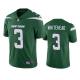 Men's New York Jets #3 Jordan Whitehead Green Vapor Untouchable Limited Stitched Jersey