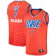 Men's Oklahoma City Thunder Chet Holmgren Fanatics Orange Fast Break Replica Player Jersey - Statement Edition