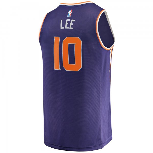 Men's Phoenix Suns Damion Lee Fanatics Purple Fast Break Replica Jersey - Icon Edition