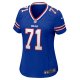 Women's Buffalo Bills Ryan Bates Nike Royal Game Jersey