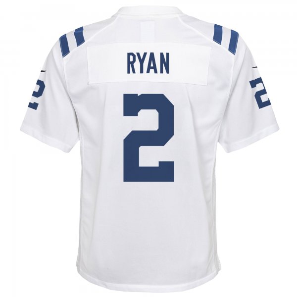 Youth Indianapolis Colts Matt Ryan Nike White Away Game Jersey