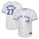 Youth Toronto Blue Jays #27 Vladimir Guerrero Jr. Nike White Home Limited Player Jersey