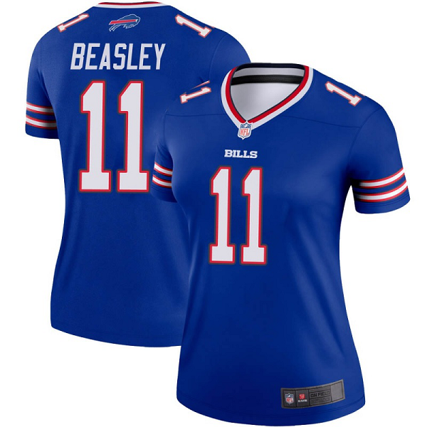 Women's #11 Cole Beasley Buffalo Bills Royal Legend Jersey