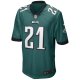 Men's Philadelphia Eagles Eric Allen Nike Midnight Green Game Retired Player Jersey