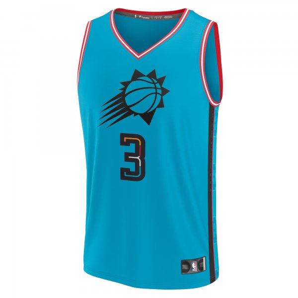 Men's Phoenix Suns Chris Paul Fanatics Teal Fastbreak Jersey - City Edition