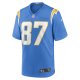 Men's Los Angeles Chargers Hunter Kampmoyer Nike Powder Blue Game Player Jersey