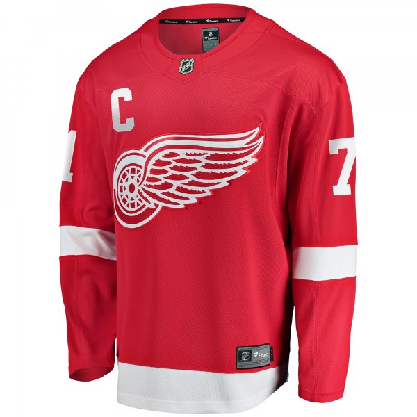 Men's Detroit Red Wings Dylan Larkin Fanatics Red Home Breakaway Jersey