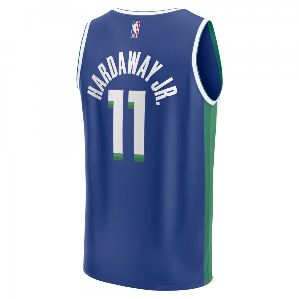 Men's Dallas Mavericks Tim Hardaway Jr. Fanatics Blue Fastbreak Jersey - City Edition