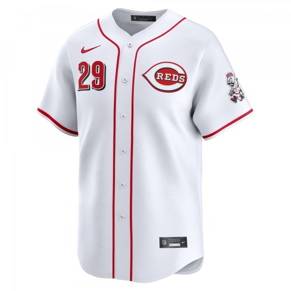 Men's Cincinnati Reds TJ Friedl Nike White Home Limited Player Jersey