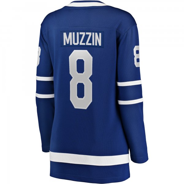 Women's Toronto Maple Leafs Jake Muzzin Fanatics Blue Home Breakaway Player Jersey