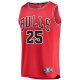 Men's Chicago Bulls Dalen Terry Fanatics Red Fast Break Replica Player Jersey - Icon Edition