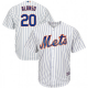 Youth New York Mets #20 Pete Alonso Majestic White Cool Base Home MLB Jersey