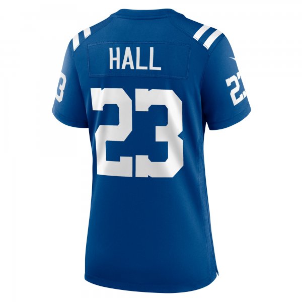 Women's Indianapolis Colts Darren Hall Nike  Royal Team Game Jersey