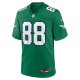 Youth Philadelphia Eagles Dallas Goedert Nike Kelly Green Game Jersey