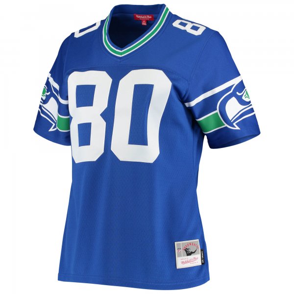 Women's Seattle Seahawks Steve Largent Mitchell & Ness Royal 1985 Legacy Replica Jersey