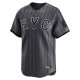 Men's New York Mets Francisco Alvarez Nike Graphite 2024 City Connect Limited Player Jersey