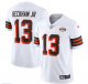 Men's Nike Cleveland Browns #13 Odell Beckham Jr. White NFL 1946 Collection Alternate Vapor Limited Jersey