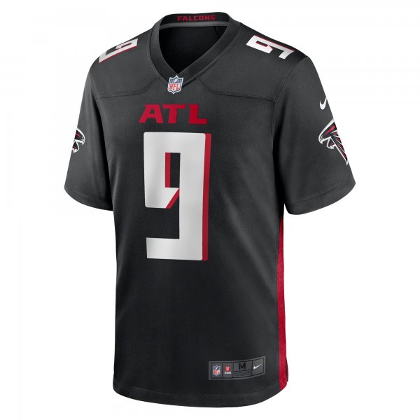 Men's Atlanta Falcons Michael Penix Jr. Nike Black 2024 NFL Draft First Round Pick Player Game Jersey