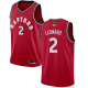 Men's Nike Toronto Raptors #2 Kawhi Leonard Red 2019 Finals Bound Swingman Icon Edition NBA Jersey