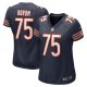 Women's Chicago Bears Larry Borom Nike Navy Game Jersey