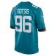 Men's Jacksonville Jaguars Adam Gotsis Nike Teal Game Jersey