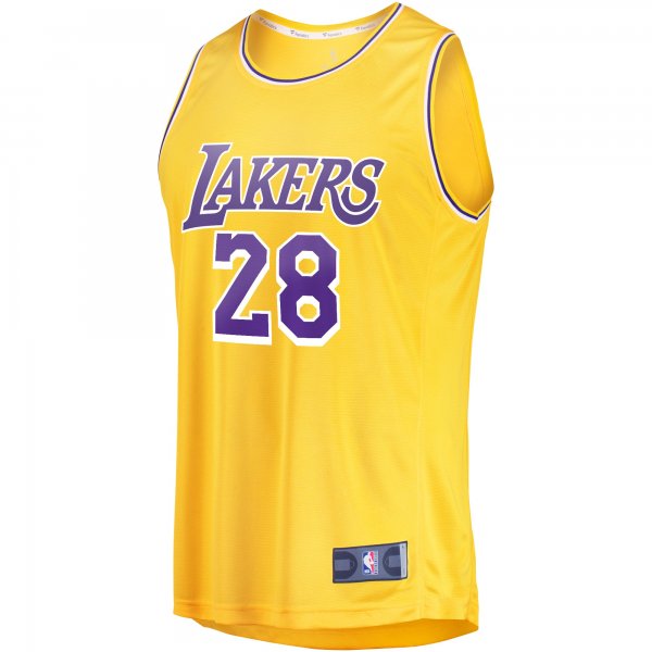 Youth Los Angeles Lakers Rui Hachimura Fanatics Gold Fast Break Player Jersey - Icon Edition