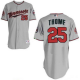 Minnesota Twins #25 Jim Thome Grey Cool Base Stitched MLB Jersey