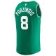 Youth Boston Celtics Kristaps Porzingis Fanatics Kelly Green Fast Break Player Jersey - Icon Edition