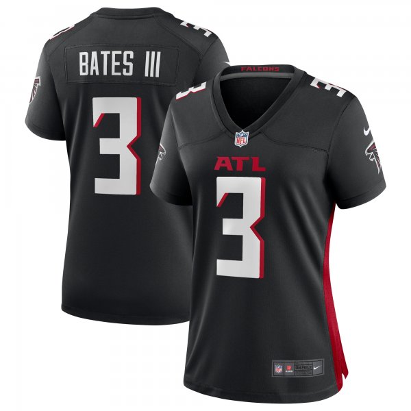 Women's Atlanta Falcons Jessie Bates III Nike Black Game Player Jersey