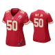 Women's #50 Willie Gay Jr. Kansas City Chiefs Red 2020 NFL Draft Game Jersey