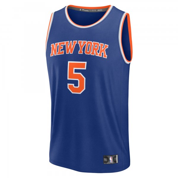 Youth New York Knicks Precious Achiuwa Fanatics Royal Fast Break Player Jersey - Icon Edition