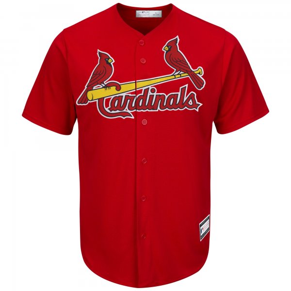 Men's St. Louis Cardinals Yadier Molina Red Big & Tall Replica Player Jersey