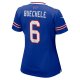 Women's Buffalo Bills Shane Buechele Nike  Royal Team Game Jersey